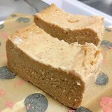 レンジで金ごまのチーズケーキ